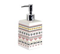 douceur d 'intérieur Dispenser di sapone (7 x 7 x 17,2 cm) Esteban, Ceramica Stampata
