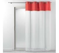 Douceur d intérieur Tende KELONIA in Arancio 140x280 cm
