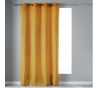 Douceur d intérieur Tende VELVETINE in Giallo 140x240 cm