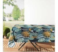 Douceur d intérieur Tovaglia NAPPE RECTANGLE 150 x 240 CM POLYESTER IMPRIME BRAZILIA MENTHE/V in Multicolore 150x240 cm