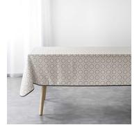 Douceur d intérieur Tovaglia NAPPE RECTANGLE 150 x 240 CM POLYESTER IMPRIME GRIS in Grigio 150x240 cm