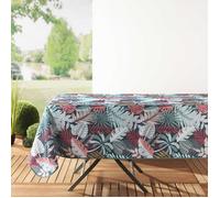 Douceur d intérieur Tovaglia NAPPE RECTANGLE 150 x 240 CM POLYESTER IMPRIME JACALA BLEU in Multicolore 150x240 cm