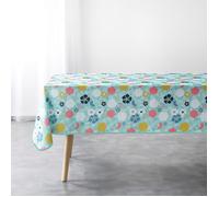 Douceur d intérieur Tovaglia NAPPE RECTANGLE 150 x 240 CM POLYESTER IMPRIME LILY MENTHE in Multicolore 150x240 cm
