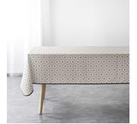 Douceur d intérieur Tovaglia NAPPE RECTANGLE 150 x 240 CM POLYESTER IMPRIME SALTO in Grigio 150x240 cm