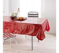 douceur d 'intérieurTovaglia di plastica trasparente, Transparente, 140 x 240 cm