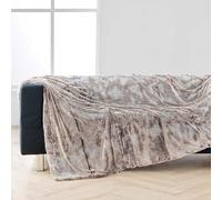 Douceur d' Interno Plaid, Poliestere, Chocó, 220 x 180 cm