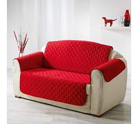 Douceur D'Intérieur - 1605236, Coperta Di Sofa Trapuntata , 223 X 179 Cm , Club , Microfibra Unita , Rosso