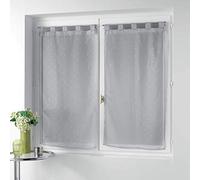 Douceur d'Intérieur 1626545 Coppia, Poliestere, Grigio, 2 x 60 x 160 CM