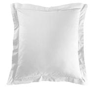 Douceur D'Intérieur - 1640684, Federa Di Guanciale , 63 X 63 Cm , Lit Uni , Unito 57 Fili , Bianco