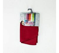 Douceur D'Intérieur - 1720248, Tovaglia Rotonda , 180 Cm , Essentiel , Poliestere Unito , Rosso