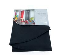 Douceur D'Intérieur - 1720381, Tovaglia Rotonda , 180 Cm , Essentiel , Poliestere Unito , Nero