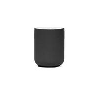 Douceur d'Intérieur 1801389 Bicchiere, GRES, Nero, (0) 7,3 x 9,5 CM