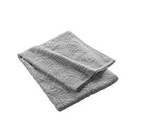 Douceur d'Intérieur Amazone Telo da Doccia, 70 x 130 cm, Grigio Chiaro, 100% Cotone