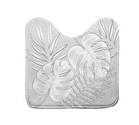 Douceur d'Intérieur Amber Tappeto Contorno Wc, 45 x 45 cm, Microfibra Stampata