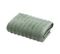 Douceur d'Intérieur, Asciugamano da bagno (50 x 90 cm) Maya salvia, spugna tinta unita 100% cotone