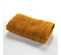 Douceur d'Intérieur, Asciugamano ospite (30 x 50 cm) Teneresse Curry, spugna tinta unita 100% cotone