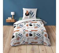 Douceur d'Intérieur Avril Parure da 2 Pezzi, 140 x 200 cm, 100% Cotone