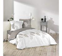 Douceur d'Intérieur Biancheria da letto 3 pezzi 240 x 220 cm stampato 57 fili Allover Guava, cotone, multicolore, 200 x 200 cm