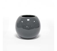 Douceur d'Intérieur, Bicchiere 9,2 x 9 Cm Antracite, Ceramica Unita Bullea