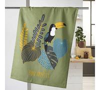 Douceur d'Intérieur Brazilia TORCHETTO, Fondo Verde, 50 x 70 cm