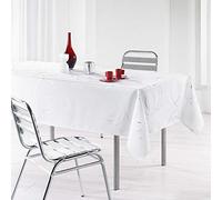 L'Harmonie Du Décor - 1721576, Tovaglia Rettangolare , 150 X 240 Cm , Bully , Poliestere Stampato Argento , Bianco