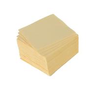 Douceur d'Intérieur CDaffaires - Set di 40 tovaglioli microwaffle, 2 pieghe, 25 x 25 cm, 17 g/m3, colore: crema