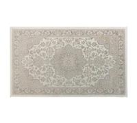 Douceur d'Intérieur Cherine Tappeto Rettangolare, 68 x 110 cm, Viscosa Intrecciata, Neutro