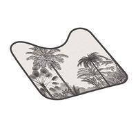 Douceur d'Intérieur, COCOTY - Tappeto per WC, 100% Poliestere, Multicolore, 45 x 45 cm