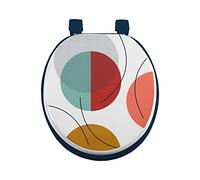 Douceur d'Intérieur Color POP 1801857 Sedile WC, Blu, 37 x 47 cm