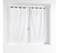 Douceur d'Intérieur, coppia di tende con passanti (2 x 60 x 120 cm) Fanny, maglia