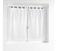 Douceur d'Intérieur, coppia di tende con passanti (2 x 60 x 90 cm) Naomie, maglia