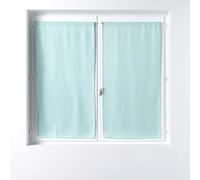 douceur d'intérieur, Coppia di tende passapasta (2 x 60 x 90 cm) Soane Menta Tessuto Velo