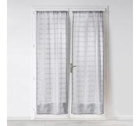 Douceur d'Intérieur, Coppia diritta passapasta (2 x 70 x 240 cm) Candido Grigio, Velo Sabbiato