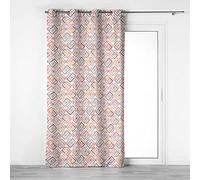 Douceur d'Intérieur Cotone Interno, Tenda con occhielli 140 X 240 Cm Cotone Stampato Zouala, 100% Cotone