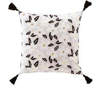 Douceur d'Intérieur, cuscino sfoderabile (45 x 45 cm) Darcy, cotone stampato oro
