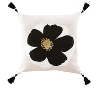 Douceur d'Intérieur, cuscino sfoderabile (45 x 45 cm) Issey, cotone stampato oro