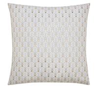 Douceur d'Intérieur, Cuscino Sfoderabile (60 x 60 cm) Piana Naturale, Poliestere Stampato Metallizzato