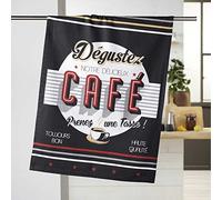 Douceur d'Intérieur DEGUSTEZ Strofinaccio, Multicolore, 50 x 70 cm