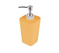 douceur d'intérieur, Dispenser Sapone (7,3 x 7,3 x 18 cm) Vitamina Ocre, Plastica Soft Touch