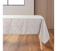 Douceur d'Intérieur Doriane Tovaglia Rettangolare, 140 x 240 cm, Jacquard, Tortora