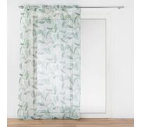 Douceur d'Intérieur, Eleonore, Tenda con occhielli (140 x 280 cm) - Velo sabbiato stampato, verde
