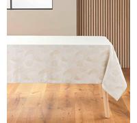 Douceur d'Intérieur Enola Tovaglia Rettangolare, 140 x 250 cm, Jacquard Rivestito, Neutro