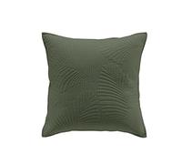 Douceur d'Intérieur, Federa per cuscino (40 x 40 cm) Palombine Cachi, Microfibra Tinta unita