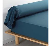 douceur d'Intérieur Federa per cuscino, cotone, blu, 85 x 185 cm