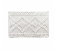 Douceur d'Intérieur Gladis Tappeto da Bagno, 50 x 80 cm, Cotone Jacquard Taftato