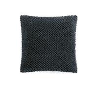 Douceur d'Intérieur, Iceberg - Federa per cuscino in finta pelliccia, 40 x 40 cm, colore: Antracite