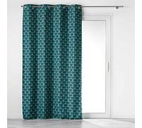 Douceur d'Intérieur Ideal Textiles - Tenda con occhielli, 135 x 260 cm, colore: Blu