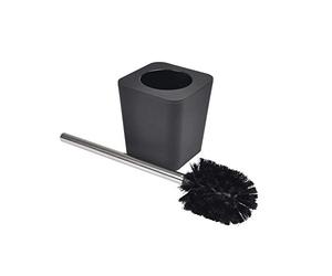 douceur d'Intérieur Interni Delicatamente Pennello Bagno 6ASB228NR Effetto Soft Touch Nero 11,5 x 11,5 x 38,5 cm