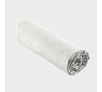 douceur d'intérieur, Lenzuolo con angoli, 180 x 200 cm, percalle bianco, percalle di cotone