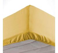 douceur d'intérieur, Lenzuolo con angoli elasticizzati (140 x 190 cm) Oscar Miele, Microfibra Tinta unita